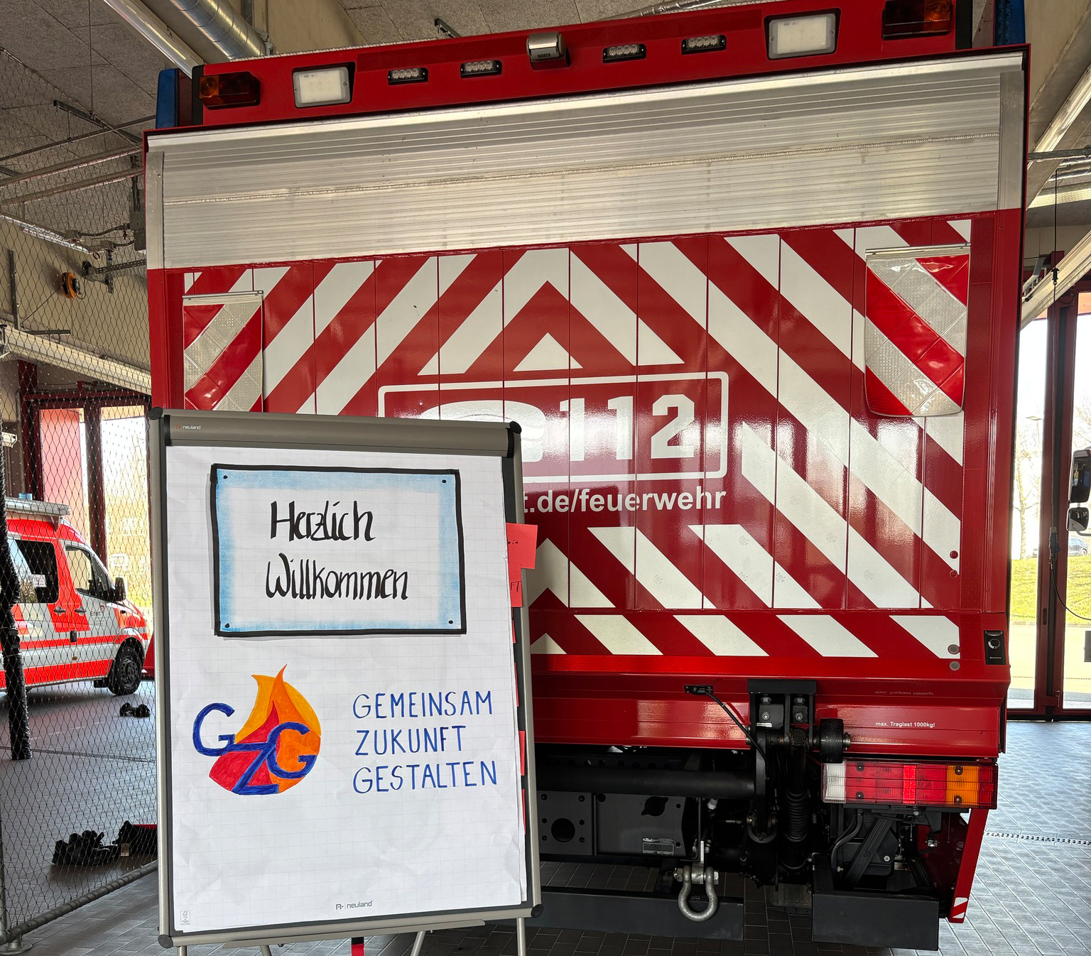 GZG vor Ort bei der FF Erfurt-Melchendorf